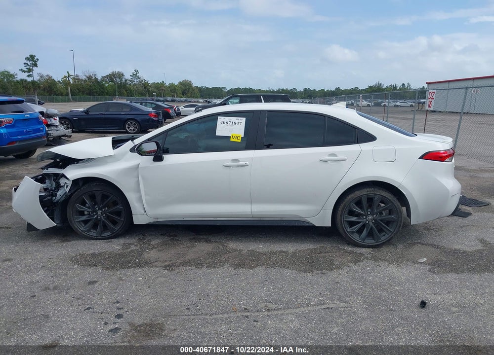 2024 TOYOTA COROLLA SE VIN: 5YFS4MCE6RP191051