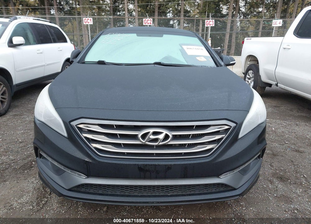 2017 HYUNDAI SONATA SPORT 2.0T VIN: 5NPE34AB6HH527222