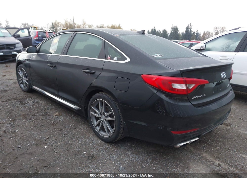 2017 HYUNDAI SONATA SPORT 2.0T VIN: 5NPE34AB6HH527222