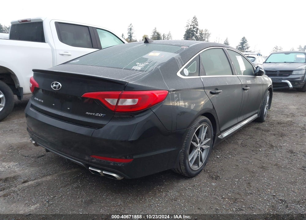 2017 HYUNDAI SONATA SPORT 2.0T VIN: 5NPE34AB6HH527222