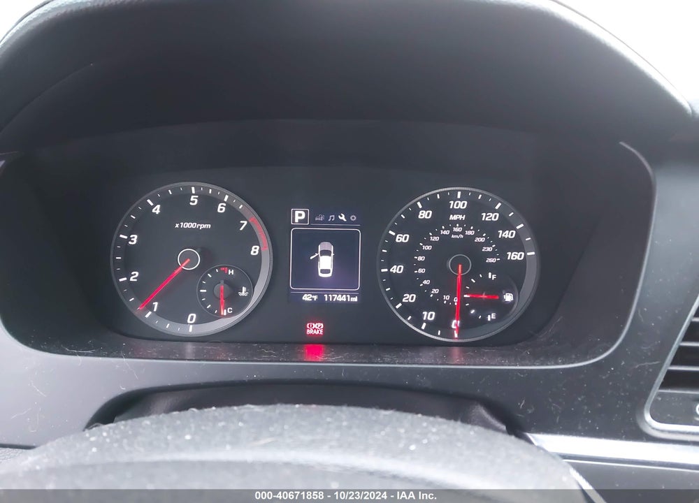 2017 HYUNDAI SONATA SPORT 2.0T VIN: 5NPE34AB6HH527222