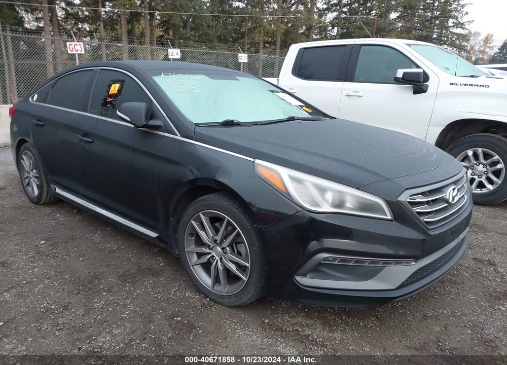 2017 HYUNDAI SONATA SPORT 2.0T VIN: 5NPE34AB6HH527222