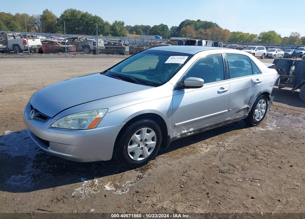 2003 HONDA ACCORD 2.4 LX VIN: 3HGCM56333G701391