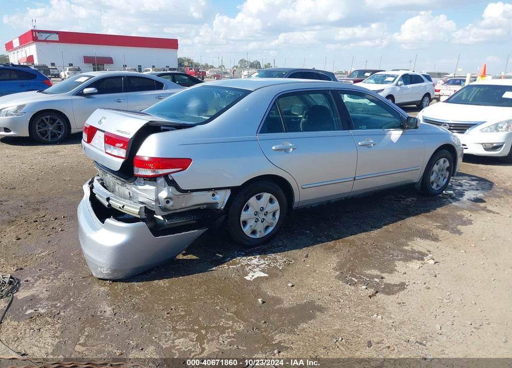 2003 HONDA ACCORD 2.4 LX VIN: 3HGCM56333G701391