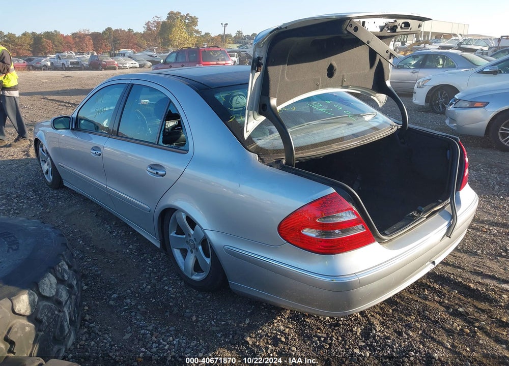 2003 MERCEDES-BENZ E 500 VIN: WDBUF70J93A342898