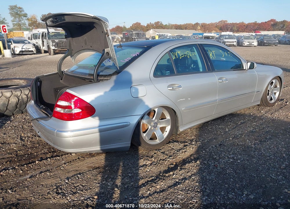 2003 MERCEDES-BENZ E 500 VIN: WDBUF70J93A342898