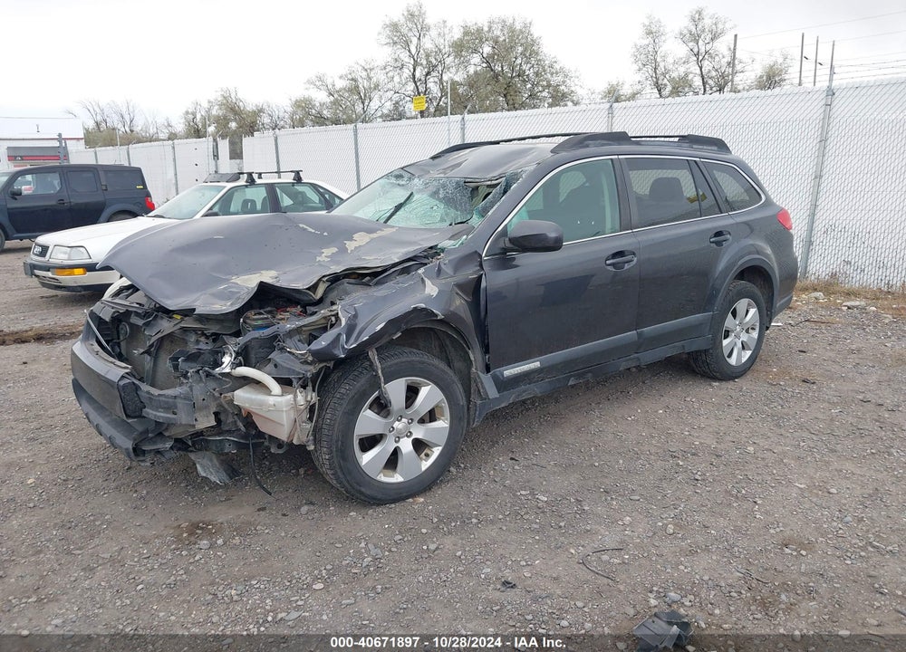 2011 SUBARU OUTBACK 2.5I PREMIUM VIN: 4S4BRBCC9B3432969