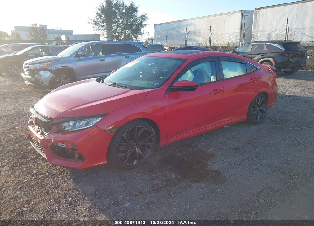 2018 HONDA CIVIC SI VIN: 2HGFC1E57JH703346