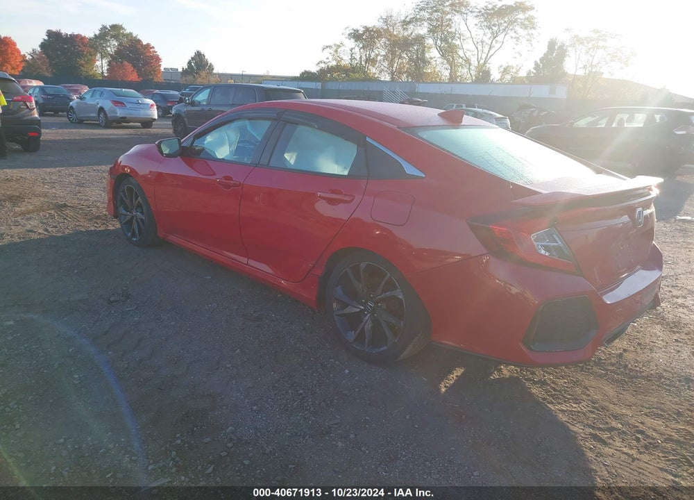2018 HONDA CIVIC SI VIN: 2HGFC1E57JH703346