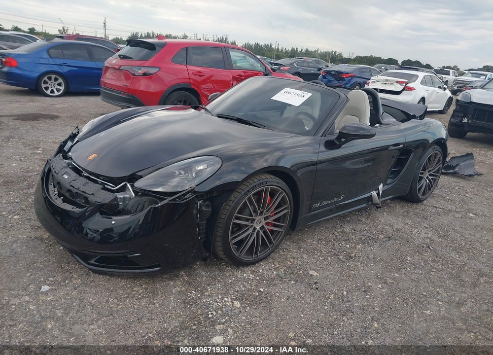 2024 PORSCHE 718 BOXSTER S VIN: WP0CB2A81RK223463
