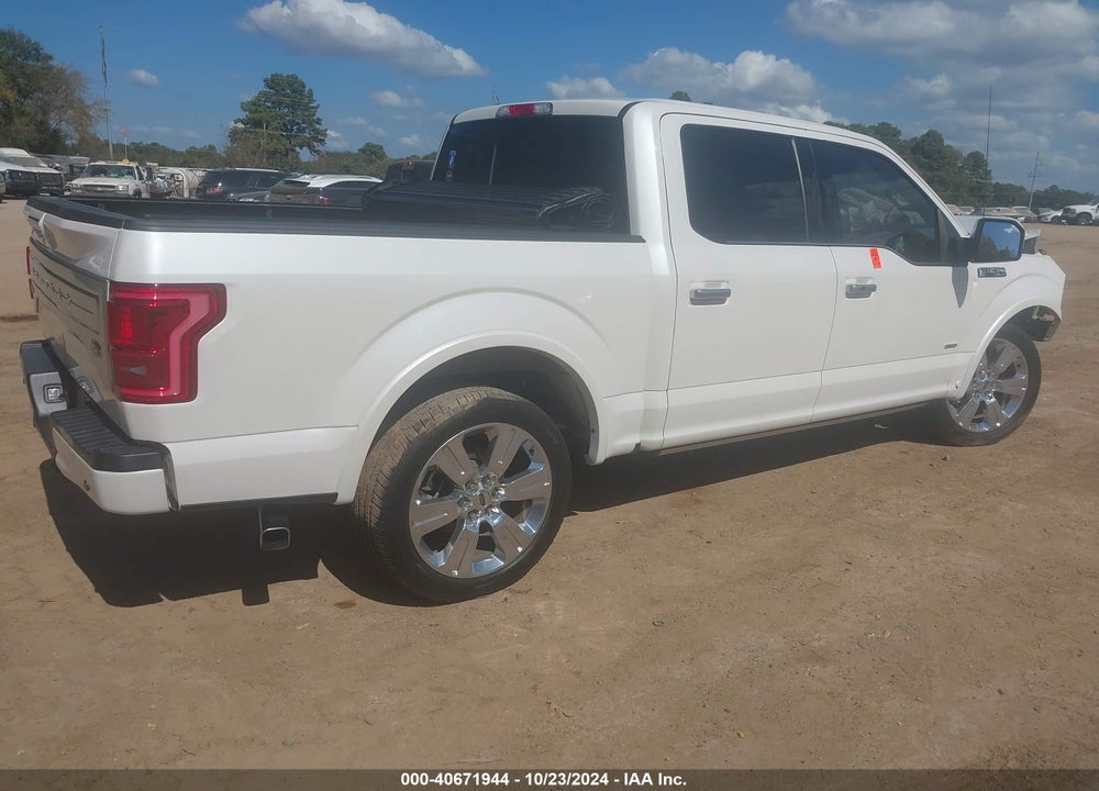 2017 FORD F-150 LIMITED VIN: 1FTEW1EG3HFC02713