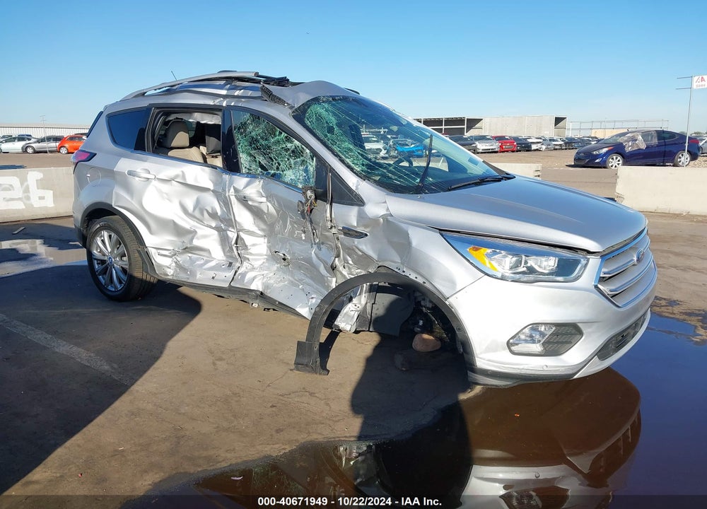 2018 FORD ESCAPE TITANIUM VIN: 1FMCU0J94JUC09357