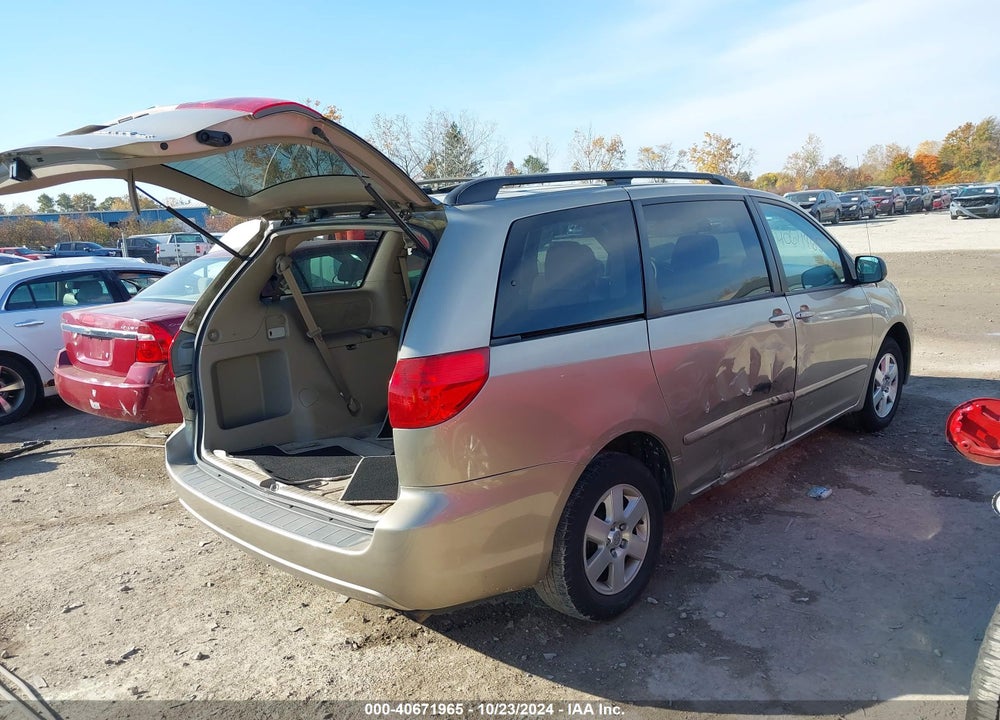 2007 TOYOTA SIENNA LE VIN: 5TDZK23C57S088571