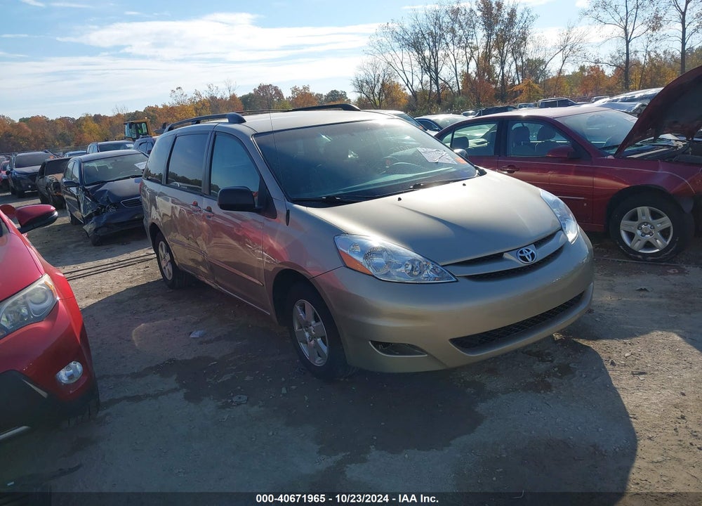 2007 TOYOTA SIENNA LE VIN: 5TDZK23C57S088571
