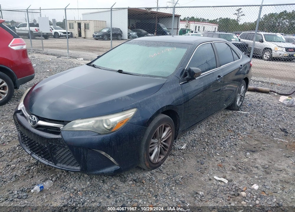 2015 TOYOTA CAMRY SE VIN: 4T1BF1FK3FU485253