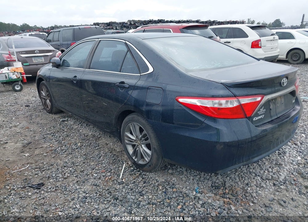 2015 TOYOTA CAMRY SE VIN: 4T1BF1FK3FU485253