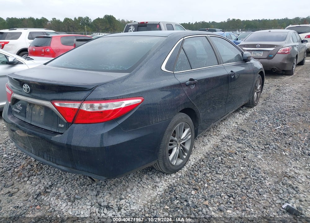 2015 TOYOTA CAMRY SE VIN: 4T1BF1FK3FU485253
