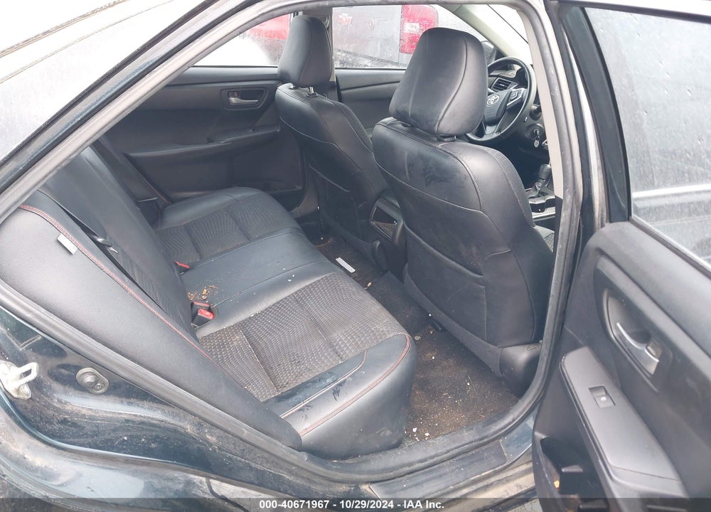 2015 TOYOTA CAMRY SE VIN: 4T1BF1FK3FU485253