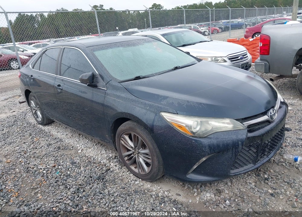 2015 TOYOTA CAMRY SE VIN: 4T1BF1FK3FU485253