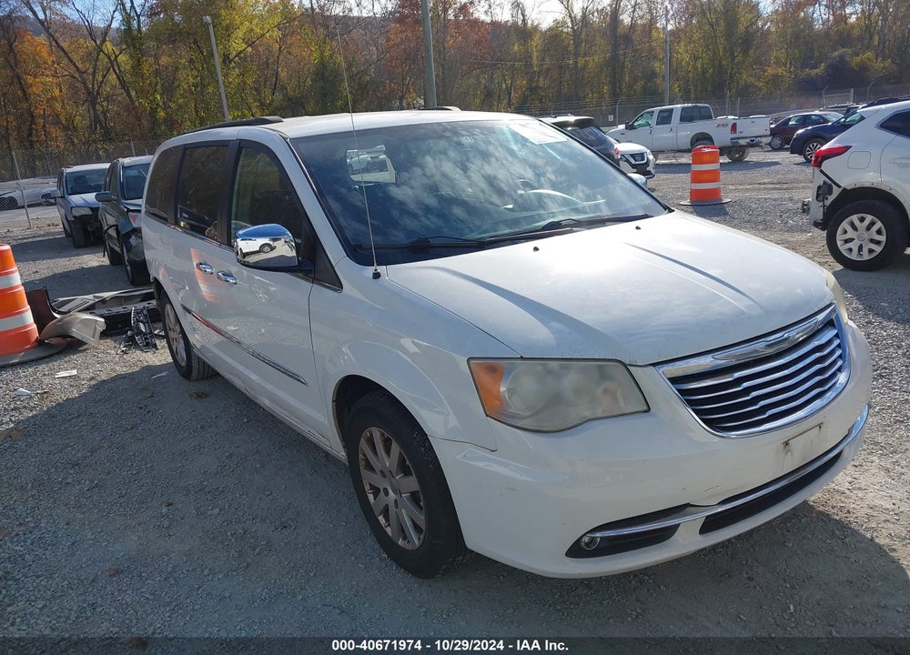 2012 CHRYSLER TOWN & COUNTRY TOURING-L VIN: 2C4RC1CG0CR387902