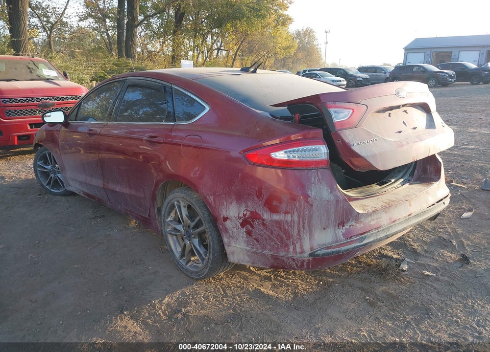 2013 FORD FUSION SE VIN: 3FA6P0HR9DR318011