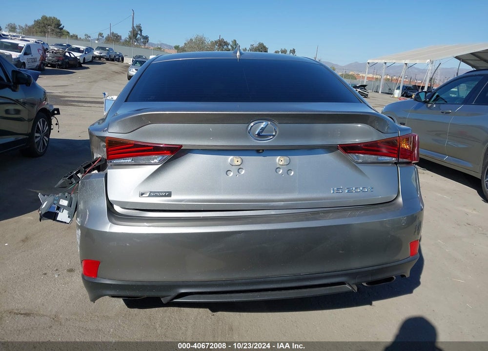2017 LEXUS IS 200T VIN: JTHBA1D20H5051342