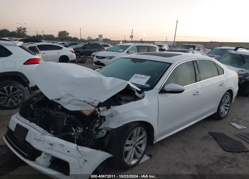 2018 VOLKSWAGEN PASSAT 2.0T SE VIN: 1VWBA7A33JC015421