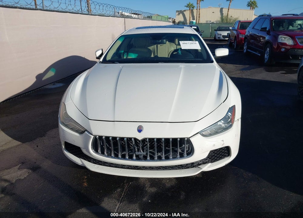 2015 MASERATI GHIBLI VIN: ZAM57XSA7F1152615