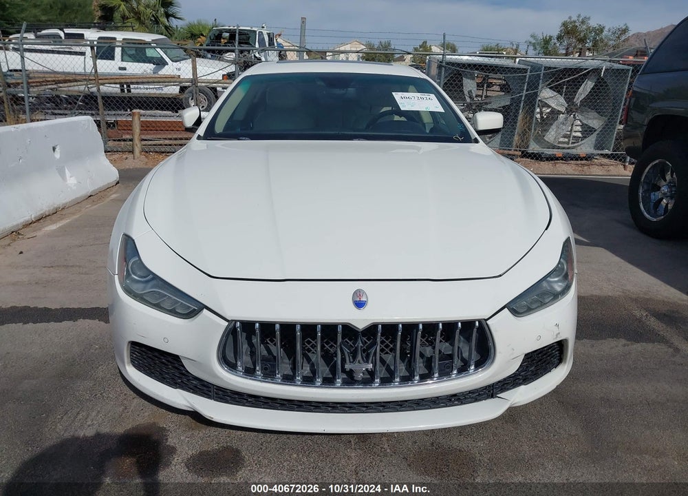 2015 MASERATI GHIBLI VIN: ZAM57XSA7F1152615