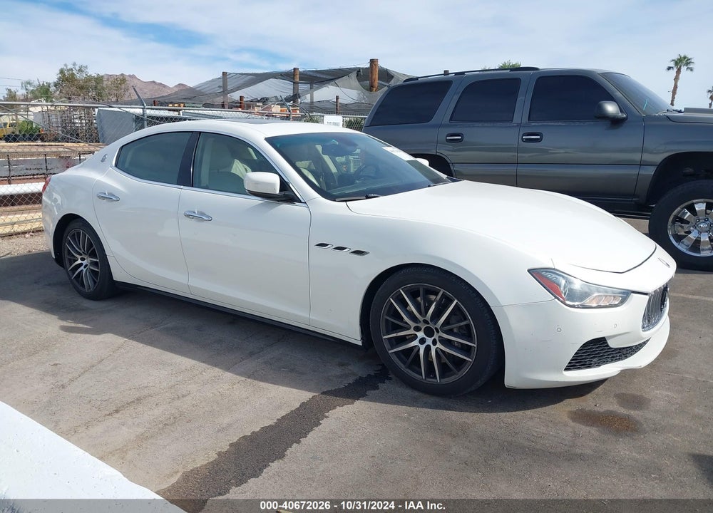 2015 MASERATI GHIBLI VIN: ZAM57XSA7F1152615
