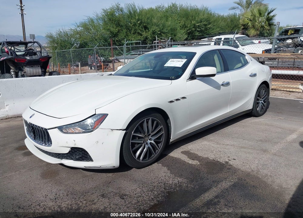 2015 MASERATI GHIBLI VIN: ZAM57XSA7F1152615