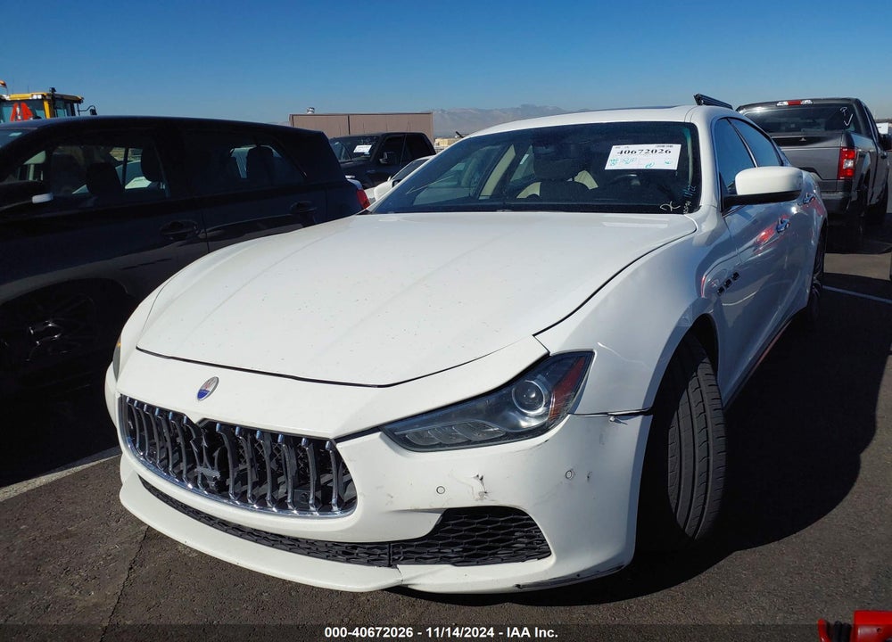 2015 MASERATI GHIBLI VIN: ZAM57XSA7F1152615