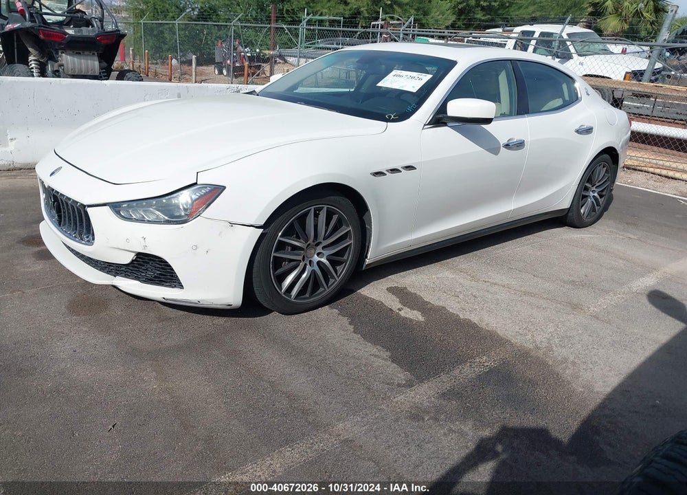 2015 MASERATI GHIBLI VIN: ZAM57XSA7F1152615