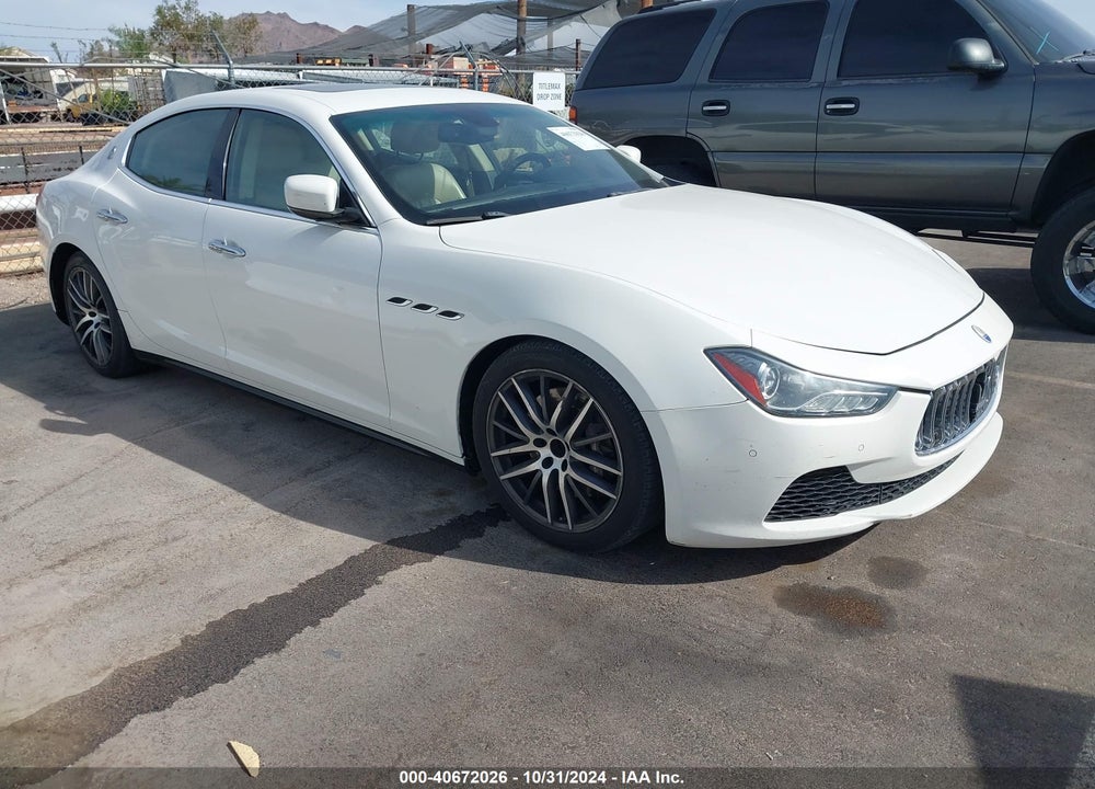 2015 MASERATI GHIBLI VIN: ZAM57XSA7F1152615