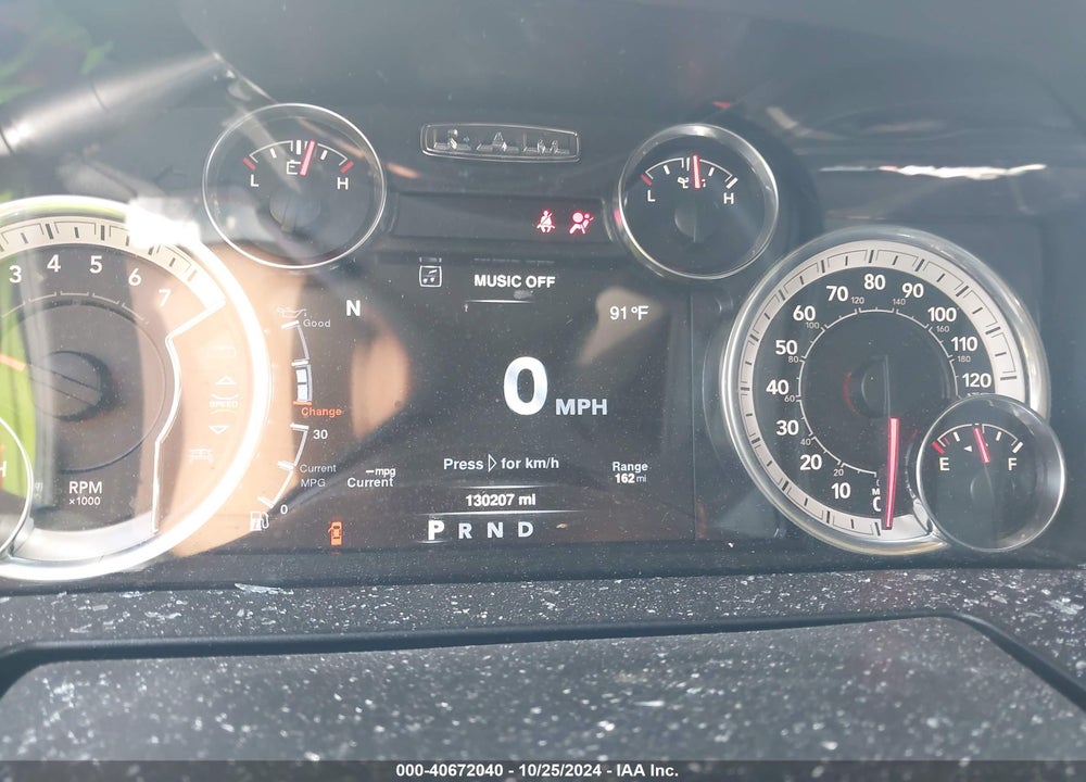2019 RAM 1500 CLASSIC WARLOCK 4X2 5'7 BOX VIN: 1C6RR6LT9KS698080