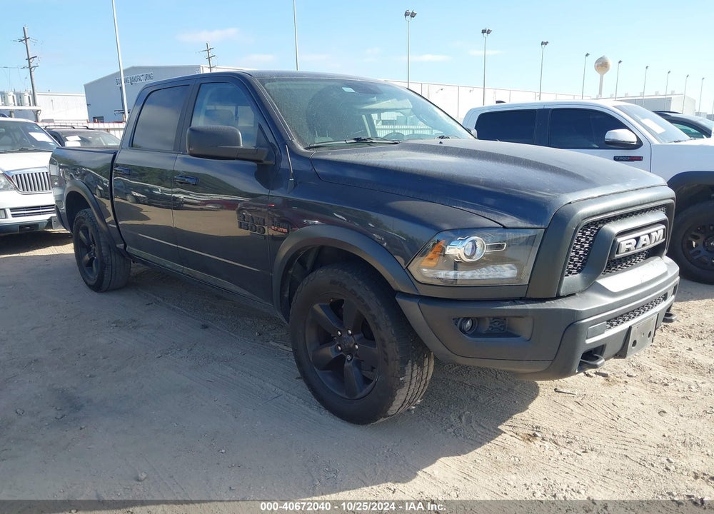 2019 RAM 1500 CLASSIC WARLOCK 4X2 5'7 BOX VIN: 1C6RR6LT9KS698080