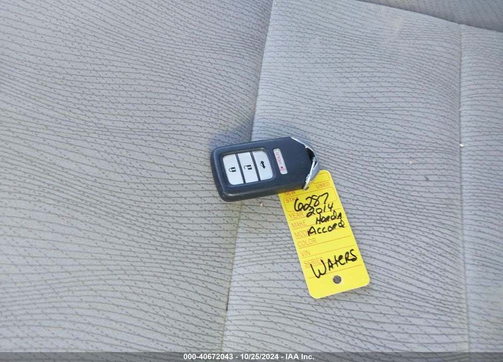 2014 HONDA ACCORD EX VIN: 1HGCR2F71EA007495