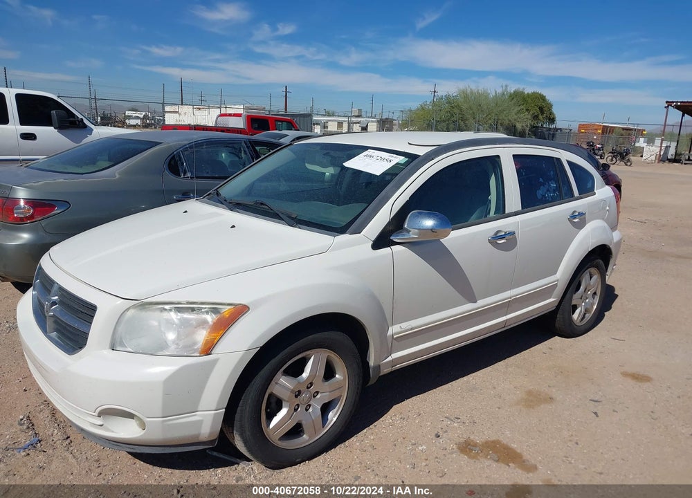 2007 DODGE CALIBER SXT VIN: 1B3HB48B67D340655