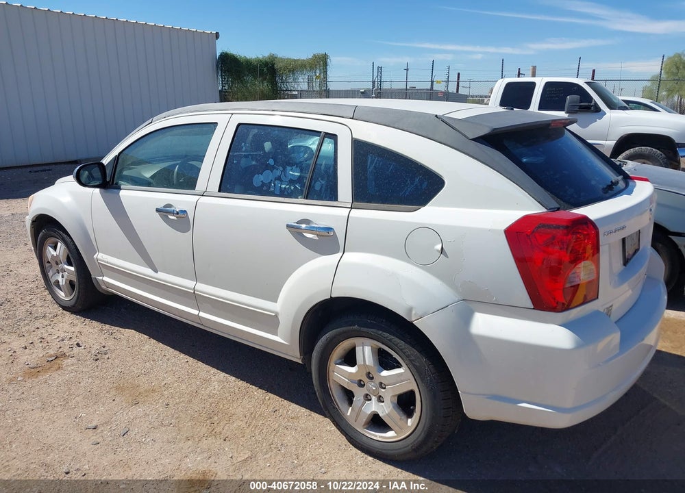 2007 DODGE CALIBER SXT VIN: 1B3HB48B67D340655