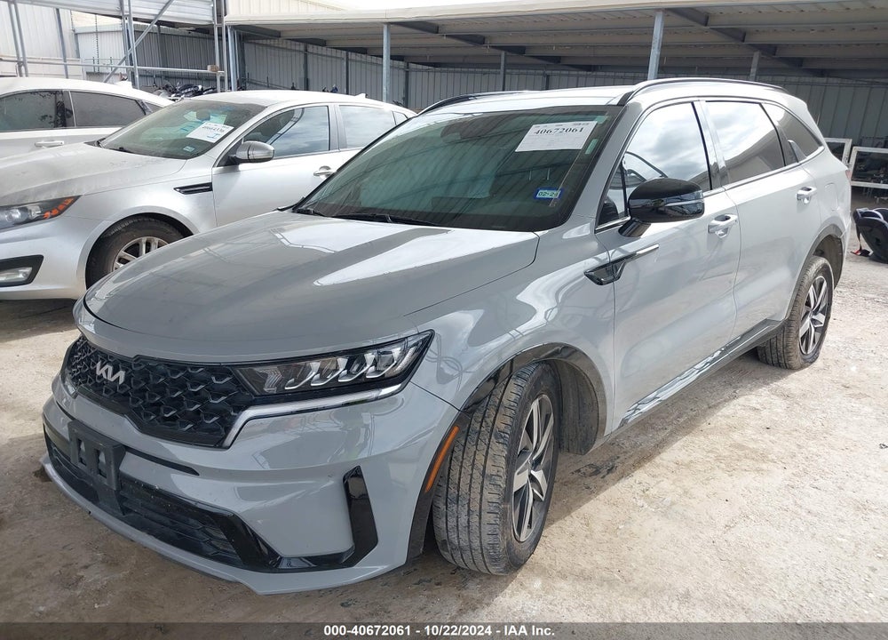 2022 KIA SORENTO EX VIN: 5XYRH4LF4NG126936