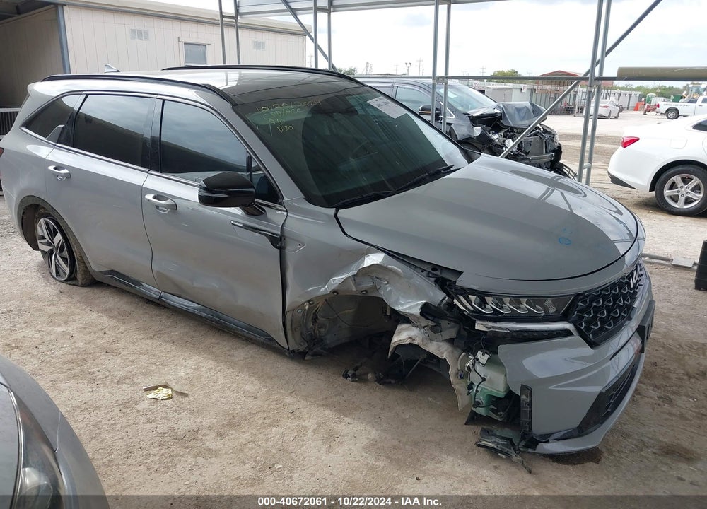 2022 KIA SORENTO EX VIN: 5XYRH4LF4NG126936
