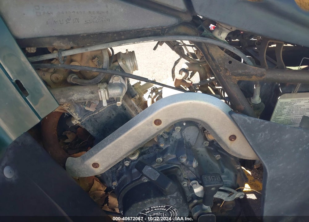 2004 ARTIC CAT 4 WHEELER VIN: 4UF00AT87YT305750