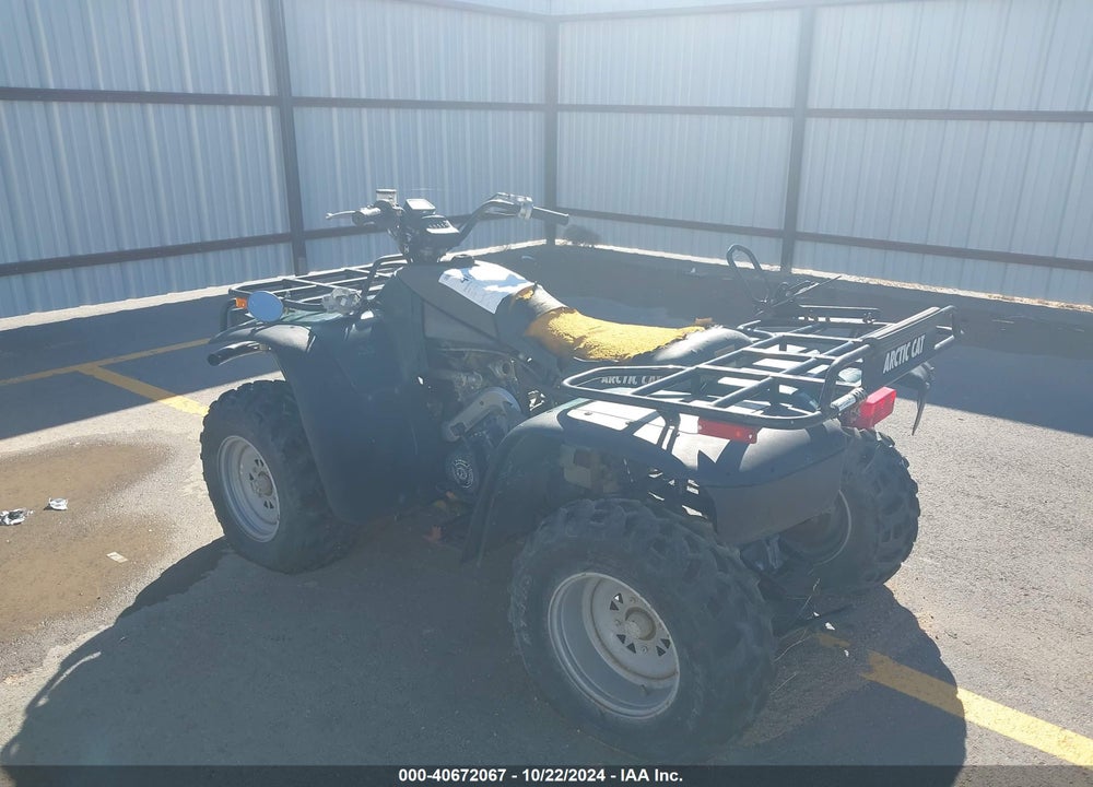 2004 ARTIC CAT 4 WHEELER VIN: 4UF00AT87YT305750