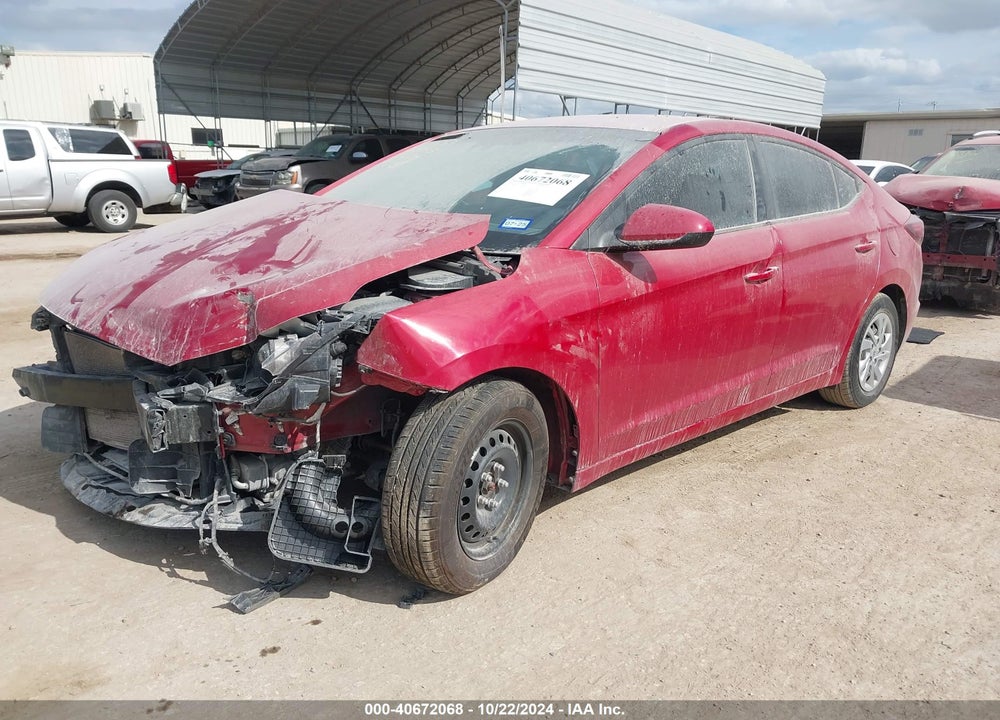 2020 HYUNDAI ELANTRA SE VIN: KMHD74LF1LU067753