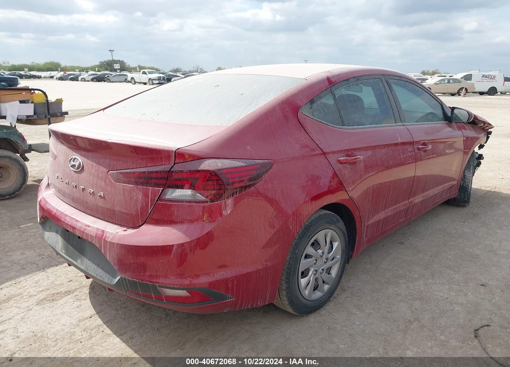 2020 HYUNDAI ELANTRA SE VIN: KMHD74LF1LU067753
