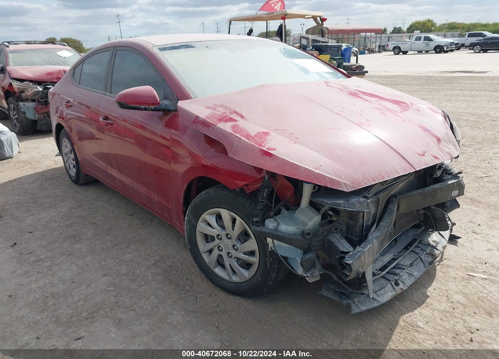 2020 HYUNDAI ELANTRA SE VIN: KMHD74LF1LU067753