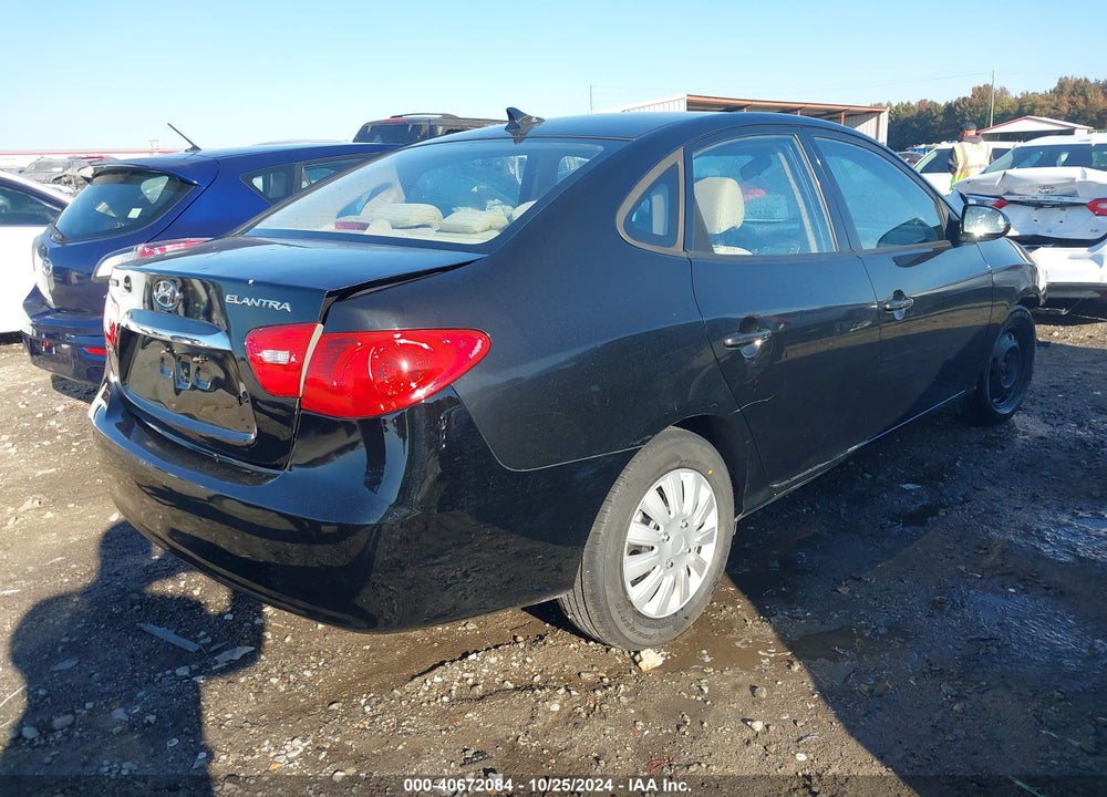 2010 HYUNDAI ELANTRA GLS VIN: KMHDU4AD6AU181528