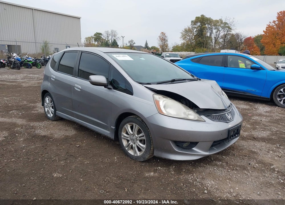 2009 HONDA FIT SPORT VIN: JHMGE87689S047673