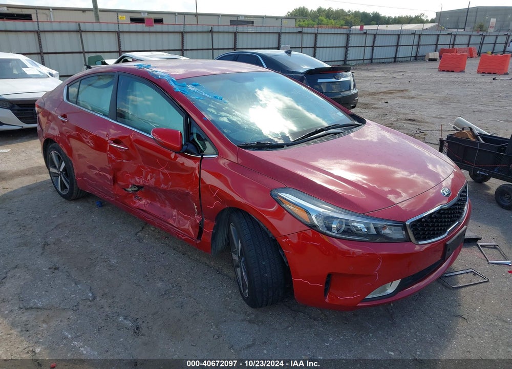 2017 KIA FORTE EX VIN: 3KPFL4A87HE070210