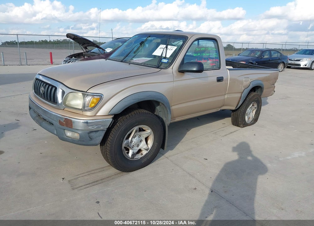 2001 TOYOTA TACOMA VIN: 5TEPM62N41Z802079